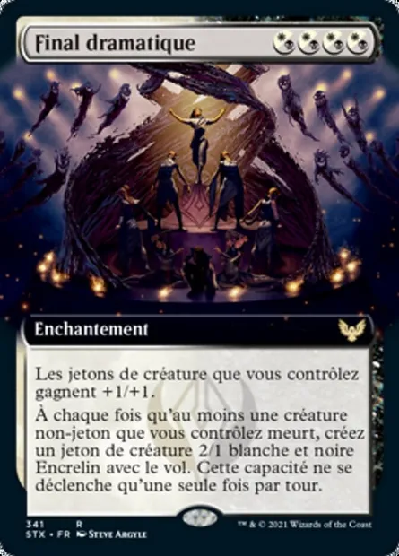 Final dramatique, carte Magic STX 341 — extension Strixhaven: l'Académie des Mages