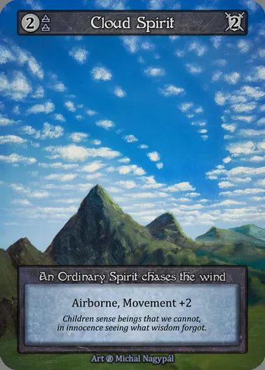 Cloud Spirit, Sorcery card BET 041 — Beta set