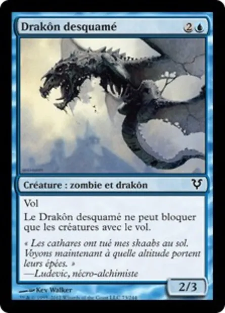 Drakôn desquamé, carte Magic AVR 73 — extension Avacyn ressuscitée