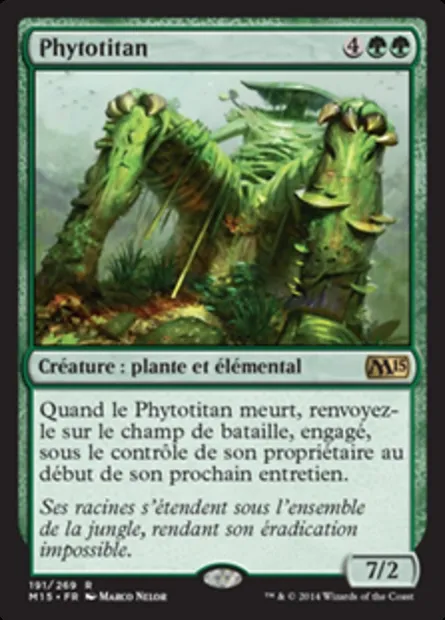 Phytotitan, carte Magic M15 191 — extension Magic 2015