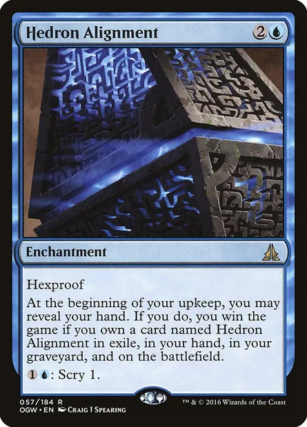 Hedron Alignment, Magic card OGW 57 — Oath of the Gatewatch set