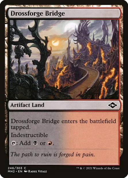 Drossforge Bridge, Magic card MH2 246 — Modern Horizons 2 set