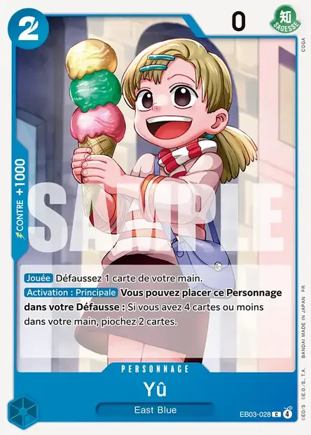 Yû, carte One Piece EB03-028 — extension ONE PIECE HEROINES EDITION