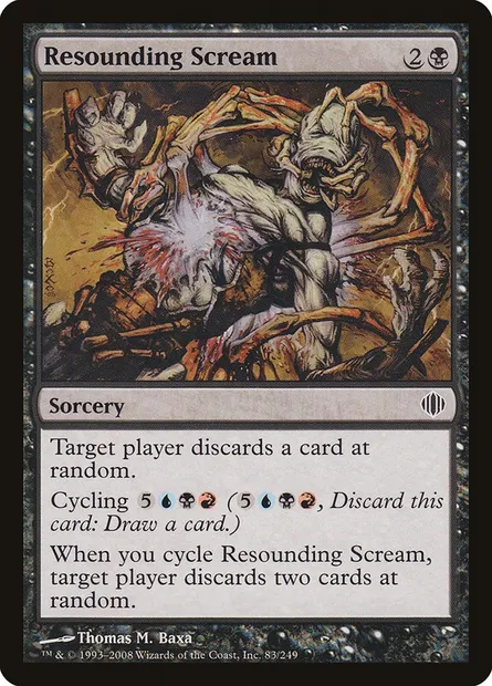 Resounding Scream, Magic card ALA 83 — Shards of Alara set