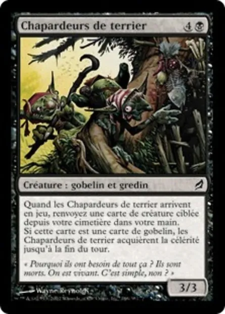 Chapardeurs de terrier, carte Magic LRW 146 — extension Lorwyn