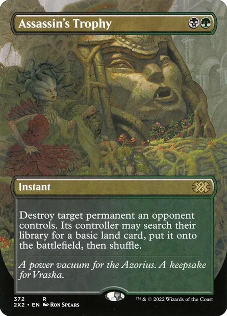 Assassin's Trophy, Magic card 2X2 372 — Double Masters 2022 set