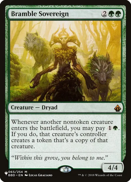 Bramble Sovereign, Magic card PLST BBD-65 — The List set