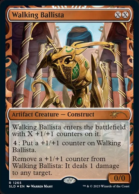 Walking Ballista, Magic card SLD 1265 — Secret Lair Drop set