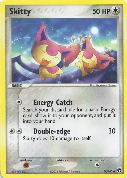 Skitty, Pokémon card EXBS 079 — EX Battle Stadium set