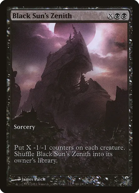 Zénith de Noirsoleil, carte Magic DCI 68 — extension DCI Promos