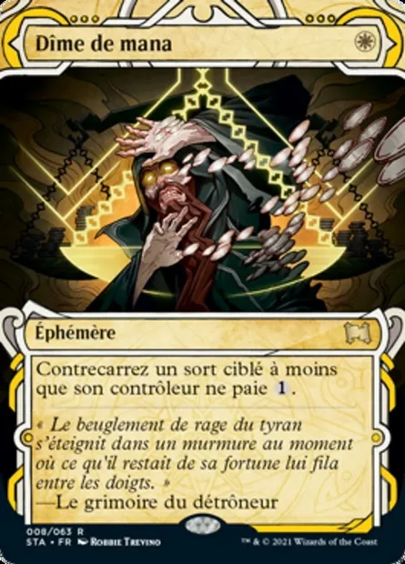 Dîme de mana, carte Magic STA 8 — extension Strixhaven Mystical Archive