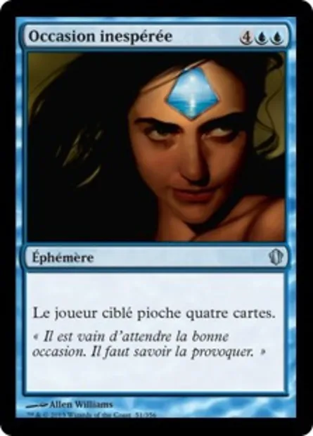 Occasion inespérée, carte Magic C13 51 — extension Commander 2013