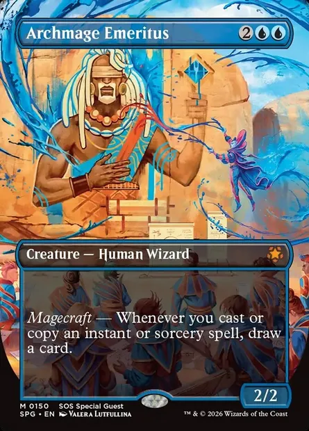 Archmage Emeritus, Magic card SPG 150 — Special Guests set