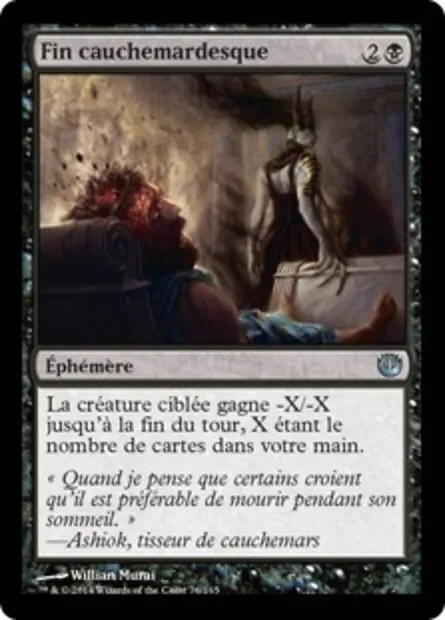 Fin cauchemardesque, carte Magic JOU 76 — extension Incursion dans Nyx