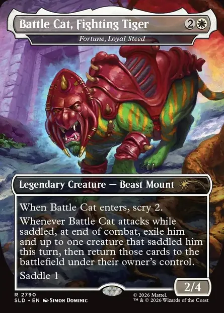 Fortune, Loyal Steed, Magic card SLD 2790 — Secret Lair Drop set