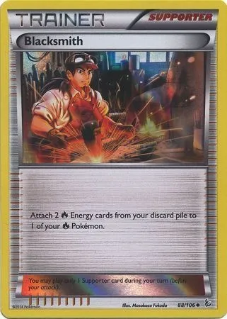 Blacksmith, Pokémon card TDX 88a — Theme Deck & Blisters Exclusives set
