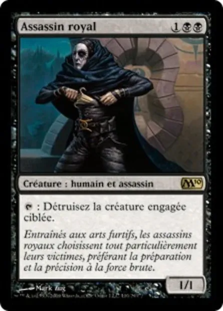Assassin royal, carte Magic M10 110 — extension Magic 2010