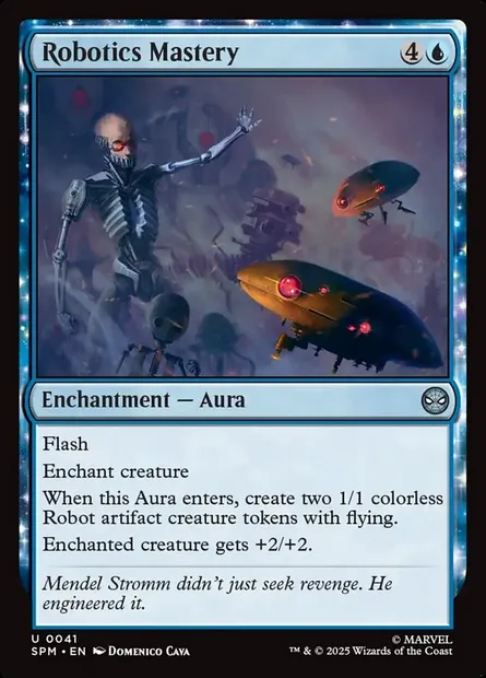 Robotics Mastery, Magic card SPM 41 — Marvel's Spider-Man set