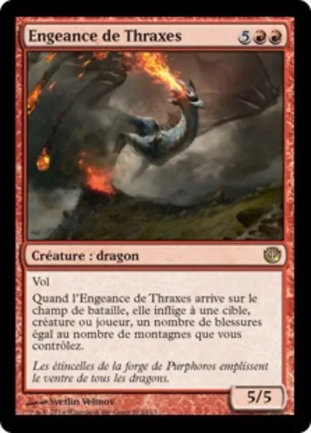 Engeance de Thraxes, carte Magic JOU 112 — extension Incursion dans Nyx
