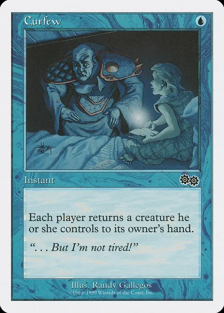 Curfew, Magic card BRB 17 — Battle Royale Box Set set