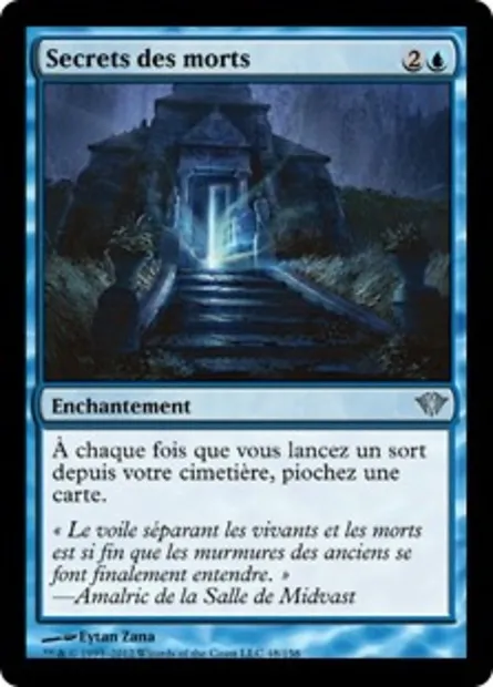 Secrets des morts, carte Magic DKA 48 — extension Obscure Ascension