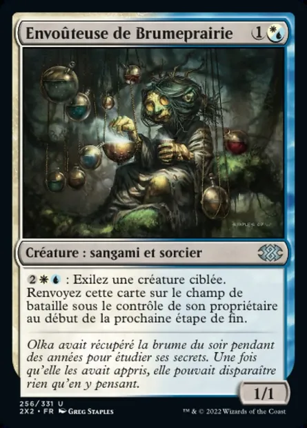 Envoûteuse de Brumeprairie, carte Magic 2X2 256 — extension Double Masters 2022