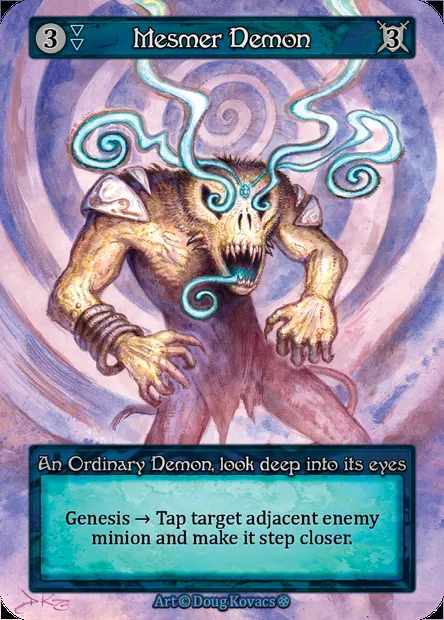 Mesmer Demon, carte Sorcery GOT 126 — extension Gothic