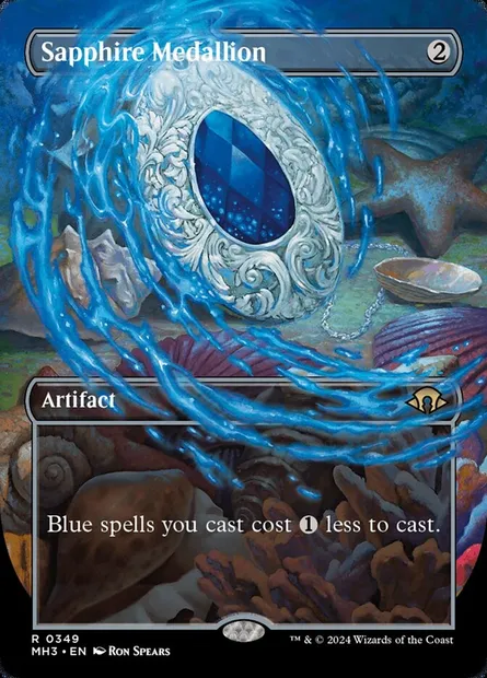 Sapphire Medallion, Magic card MH3 349 — Modern Horizons 3 set