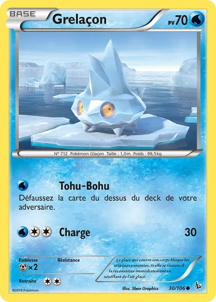 Grelaçon, carte Pokémon FLF 30 — extension Étincelles