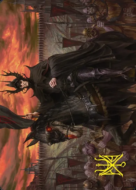 The Mouth of Sauron // The Mouth of Sauron, Magic card ALTR 18 — Tales of Middle-earth Art Series set