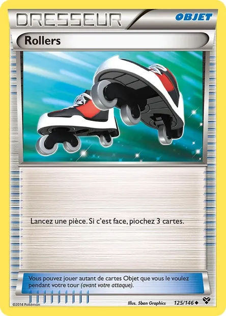 Rollers, carte Pokémon XY 125 — extension XY
