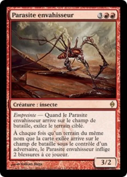 Parasite envahisseur, carte Magic NPH 87 — extension La Nouvelle Phyrexia