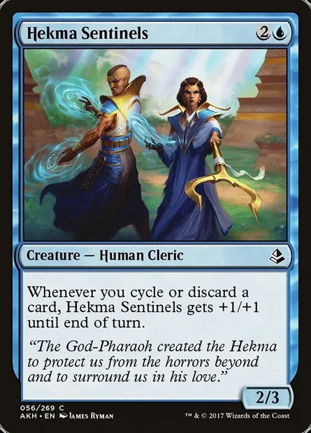 Hekma Sentinels, Magic card AKH 56 — Amonkhet set