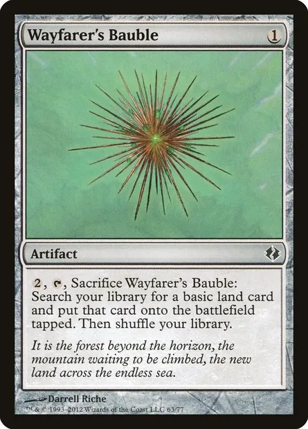 Wayfarer's Bauble, Magic card DDI 63 — Duel Decks: Venser vs. Koth set
