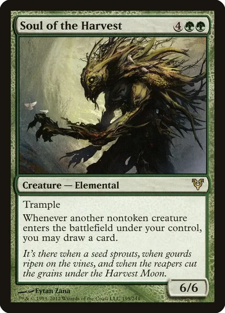 Soul of the Harvest, Magic card AVR 195 — Avacyn Restored set