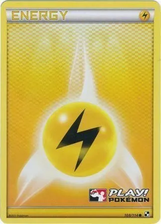 Énergie Électrique, carte Pokémon LGP 108 — extension League Promos