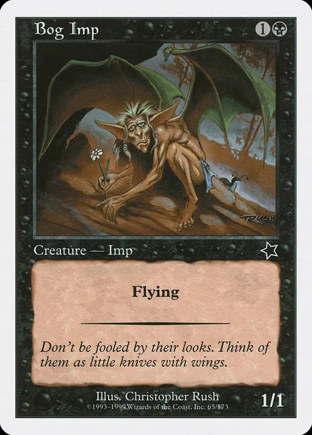 Bog Imp, Magic card S99 65 — Starter 1999 set
