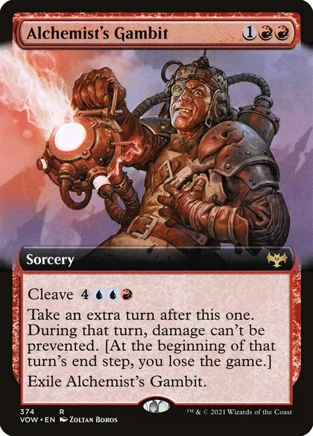 Alchemist's Gambit, Magic card VOW 374 — Innistrad: Crimson Vow set
