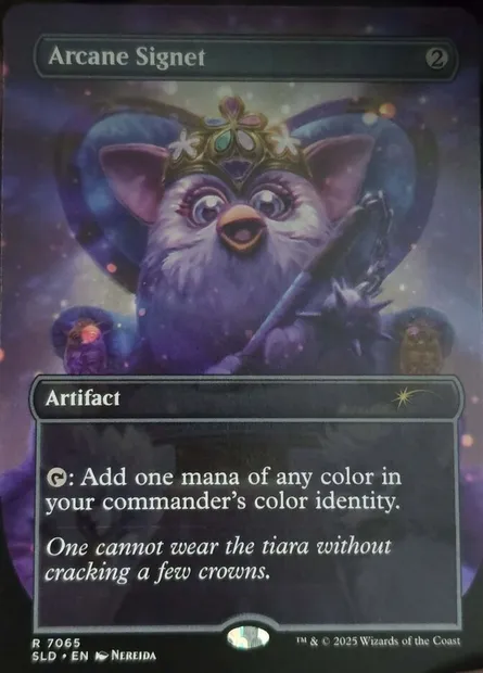 Arcane Signet, Magic card SLD 7065 — Secret Lair Drop set
