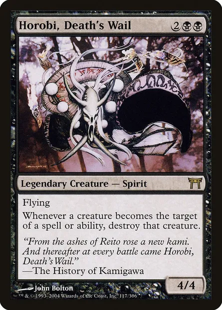 Horobi, Death's Wail, Magic card CHK 117 — Champions of Kamigawa set