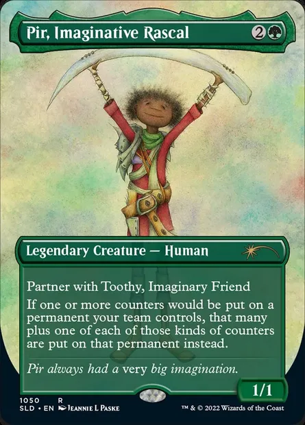Pir, Imaginative Rascal, carte Magic SLD 1050 — extension Secret Lair Drop