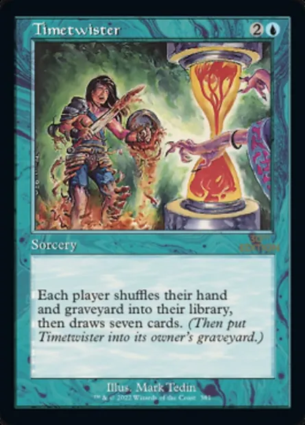 Timetwister, Magic card 30A 381 — 30th Anniversary Edition set
