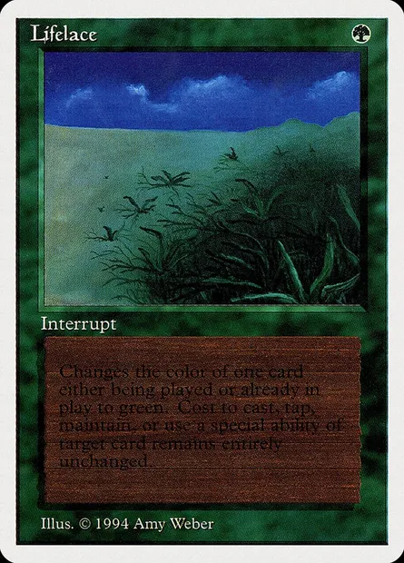 Lifelace, Magic card SUM 208 — Summer Magic / Edgar set