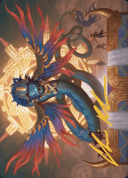 Ojer Pakpatiq, Deepest Epoch // Ojer Pakpatiq, Deepest Epoch, Magic card ALCI 13 — The Lost Caverns of Ixalan Art Series set