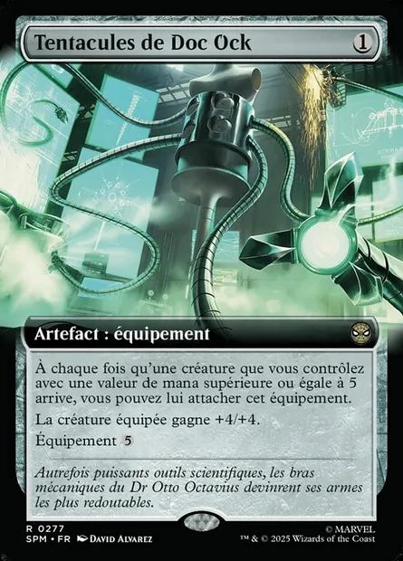 Tentacules de Doc Ock, carte Magic SPM 277 — extension Marvel's Spider-Man