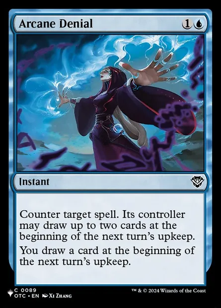 Arcane Denial, Magic card PLST OTC-89 — The List set