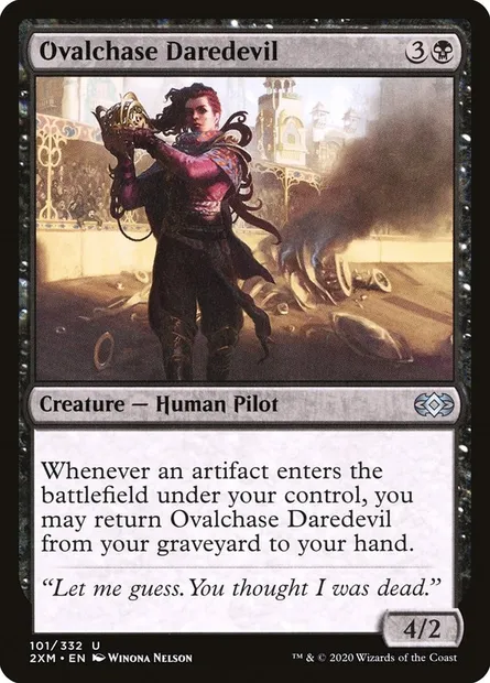 Ovalchase Daredevil, Magic card 2XM 101 — Double Masters set