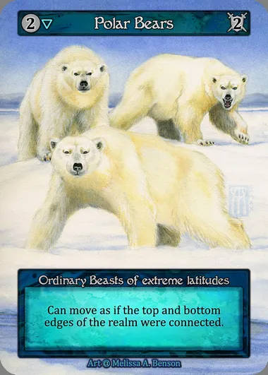 Polar Bears, Sorcery card ALP 126 — Alpha set