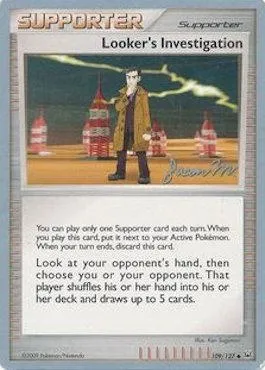 L'enquête de Beladonis, carte Pokémon WCD09 109 — extension World Championship Decks 2009