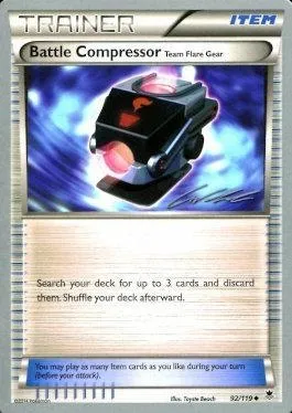 Battle Compressor, Pokémon card WCD16 092-5 — World Championship Decks 2016 set